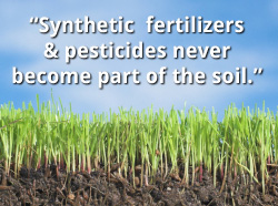 Synthetic fertilizers & pesticides not welcomed in Wesport.